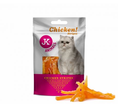 JK Meat Snack Cat Chicken Strips 50 g