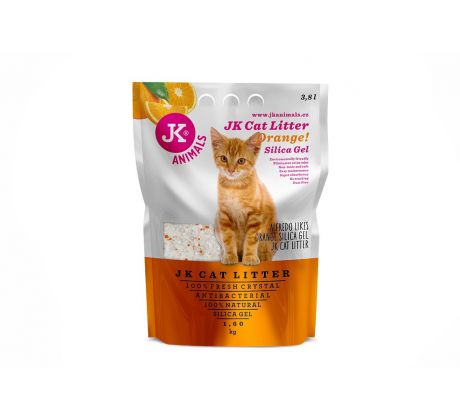 JK Litter Silica gel - orange 3,8 l