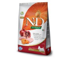 Farmina N&D dog PUMPKIN (GF) adult mini, chicken & pomegranate 2,5 kg