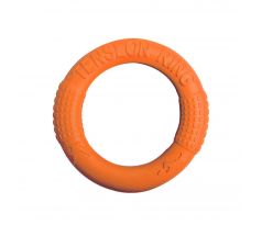 Magic Ring oranžový 17 cm, odolná hračka z EVA peny