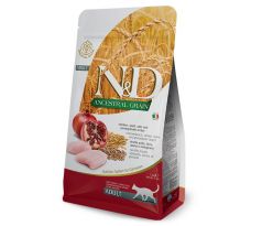 Farmina N&D cat LG adult chicken, spelt, oats&pomegranate 1,5 kg