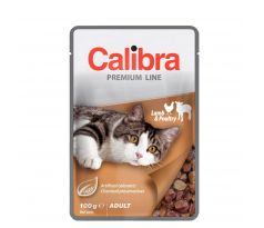 Calibra Cat kapsička Premium Adult Lamb & Poultry 100 g