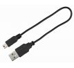 Trixie Flash USB svietiace obojok XS-XL 70 cm / 10 mm, - ružová