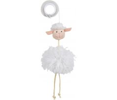 Trixie Plyšová ovečka na gumičke 20 cm