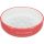Trixie Keramická miska nízka, pre mačky s krátkym ňufákom 0,3l/11 cm, červená/biela