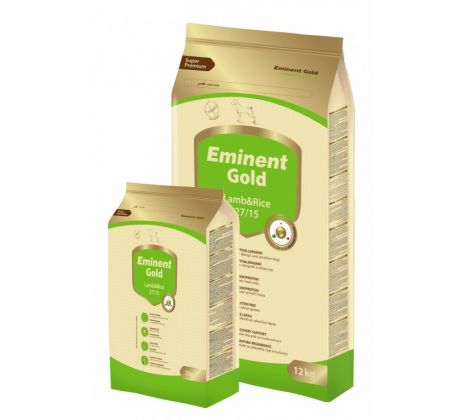 EMINENT GOLD Lamb & Rice 12 kg + 2 kg GRÁTIS