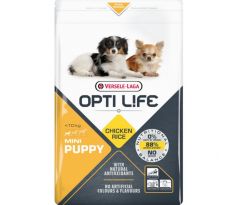 Versele Laga OptiLife Puppy Mini kura a ryža 7,5kg