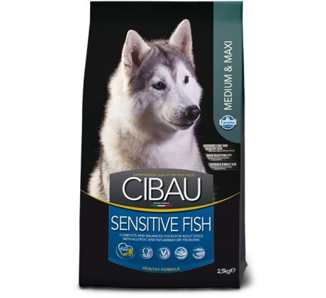 Farmina CIBAU dog adult medium & maxi, sensitive fish 2,5 kg