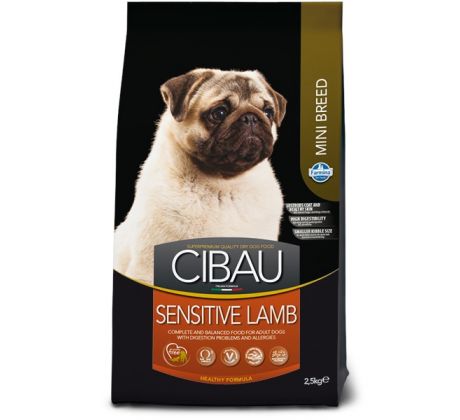 Farmina CIBAU dog adult mini, sensitive lamb 2,5 kg