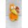 JK Latexové vtáča oranžové cca 13 cm