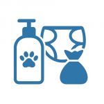 Toaletné potreby, háracie nohavičky, sáčky na trus Toaletné potreby, háracie nohavičky, sáčky na trus