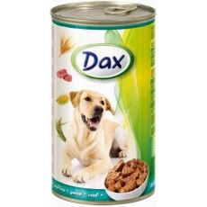 Dax konzerva pre psov so zverinou 1240 g