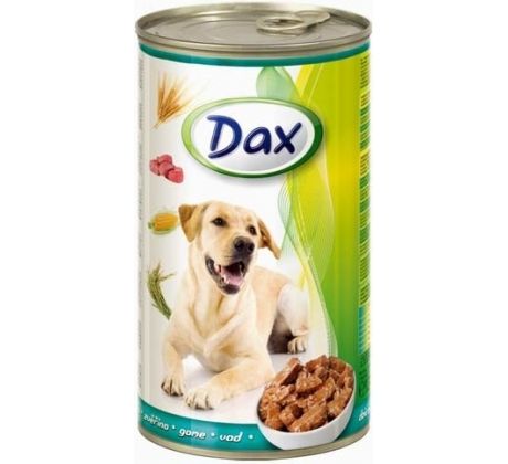 Dax konzerva pre psov so zverinou 1240 g