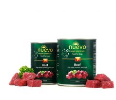 NUEVO dog Adult Beef 800 g konzerva