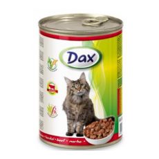 Dax konzerva pre mačky s hovädzinou 415g