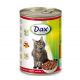 Dax konzerva pre mačky s hovädzinou 415g