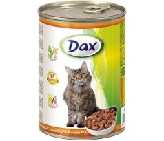 Dax konzerva pre mačky s hydinou 415g