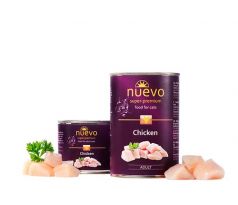 NUEVO cat Adult Chicken 400 g konzerva