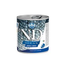 Farmina N&D dog OCEAN Herring & Shripms konzerva 285 g