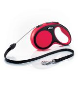 flexi New Comfort Cord (lanko), veľkosť S, červené,  8 m/12 kg