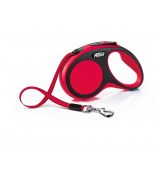 flexi New Comfort Tape (pásik), veľkosť S, červené, 5 m/15 kg