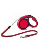 flexi New Comfort Cord (lanko), veľkosť S, červené, 5 m/12 kg