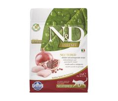 Farmina N&D cat PRIME Neutered chicken&pomegranate 0,3 kg