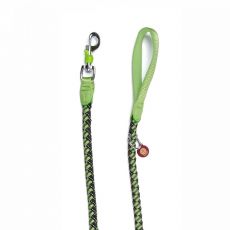 Povrazové vodítko Comfort zelené, 1,5 cm/120 cm