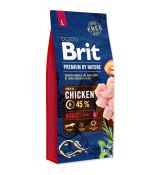 Brit Premium by Nature dog Adult L 15 kg