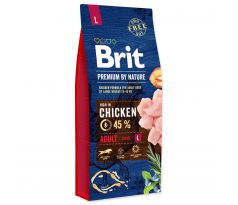 Brit Premium by Nature dog Adult L 15 kg