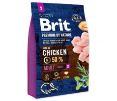 Brit Premium by Nature dog Adult S 1 kg