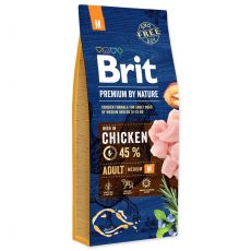 Brit Premium by Nature dog Adult M 15 kg