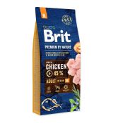 Brit Premium by Nature dog Adult M 1 kg