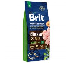 Brit Premium by Nature dog Adult XL 15 kg