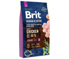 Brit Premium by Nature dog Junior S 1 kg