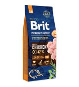 Brit Premium by Nature dog Senior S+ M 15 kg