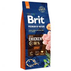Brit Premium by Nature dog Sport 15 kg