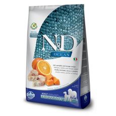 Farmina N&D dog OCEAN PUMPKIN GF adult medium & maxi, codfish & orange 12 kg
