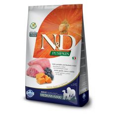 Farmina N&D dog PUMPKIN (GF) adult medium & maxi, lamb & blueberry 12 kg