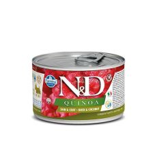 N&D DOG QUINOA SKIN&COAT DUCK MINI WET FOOD 140 G