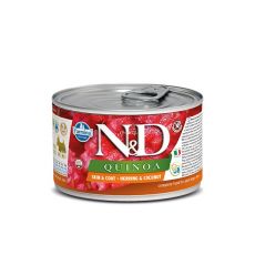 N&D DOG QUINOA SKIN&COAT HERRING MINI WET FOOD 140 G