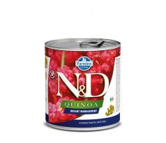 N&D DOG QUINOA WEIGHT MANAGEMENT WET FOOD 285 G