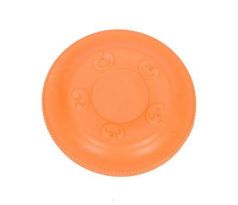 Frisbee oranžové 17 cm, odolná hračka z EVA peny
