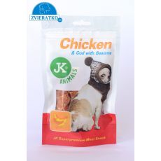 JK Kuracie mäso s treskou a sezamom 80 g