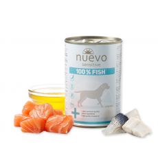 NUEVO dog Sensitive 100% Fish 375 g konzerva