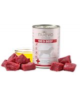 NUEVO dog Sensitive 100% Beef 400 g konzerva