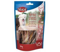 TRIXIE Premio BUFFALO-STICKS 100% byvolie mäso 100g