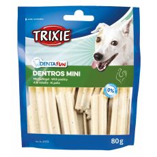 TRIXIE Denta Fun DENTROS MINI Light - tyčinky na čistenie zubov 80 g