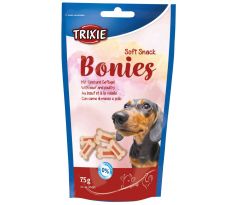 Trixie Soft Snack BONIES Light - mäkké kostičky hovädzie / morka 75g