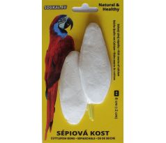 Soukal Sépiová kosť na karte-cca 8cm, 2ks